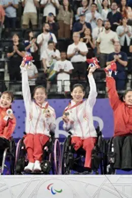 9金2银1铜!巴黎残奥会羽毛球项目收官,中国羽毛球队排名第一