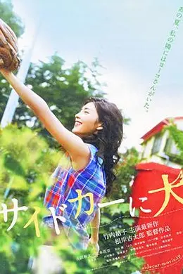 挎斗摩托车里的狗